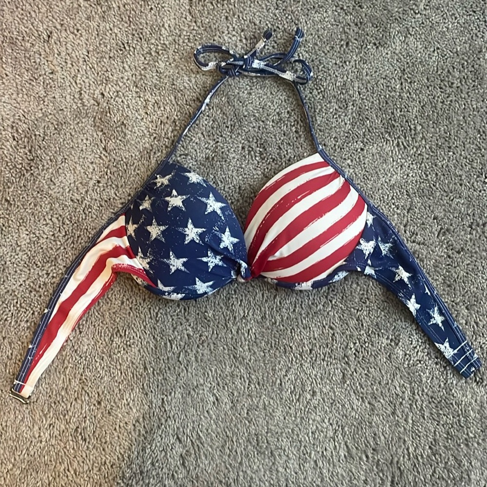 Exhilaration American flag push up top XL